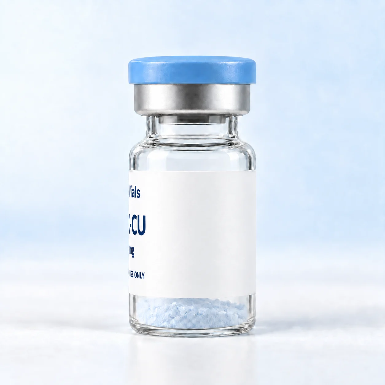 NordicVials – GHK-CU 100 mg – från sidan – produktillustration